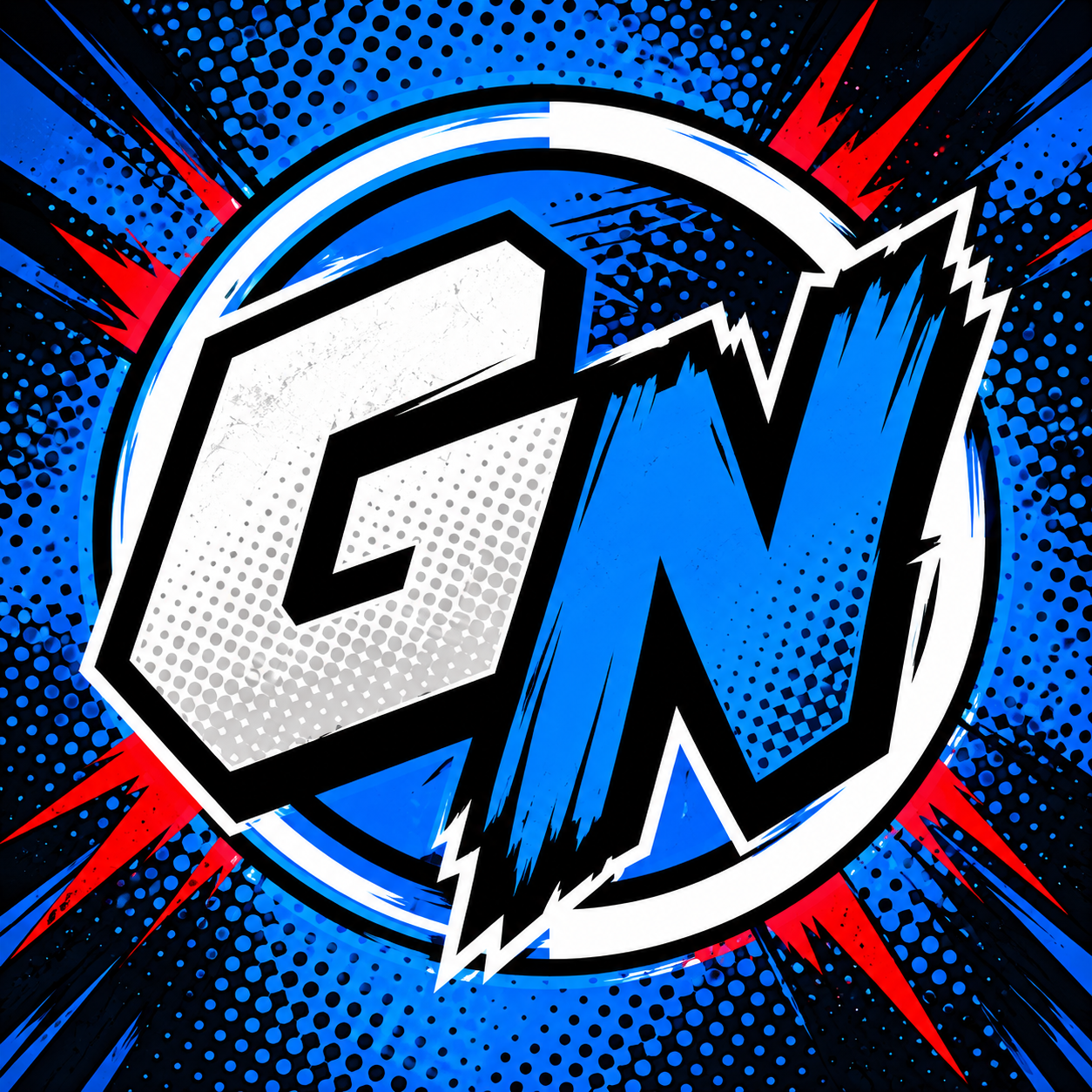 Gettin Nerdy GN badge logo